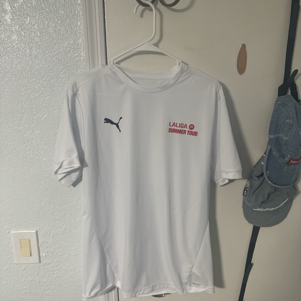BRAND NEW: Puma White and Red LaLiga Men's Tee